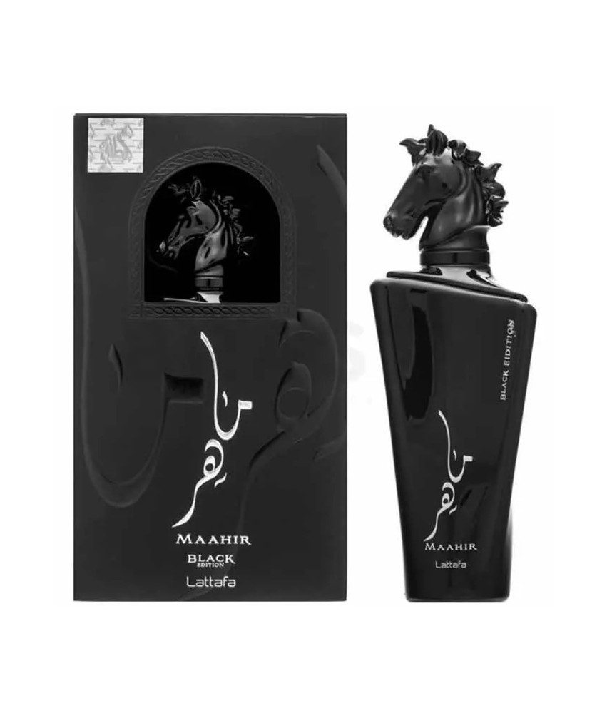 LATTAFA MAAHIR BLACK EDP SPRAY 100ML