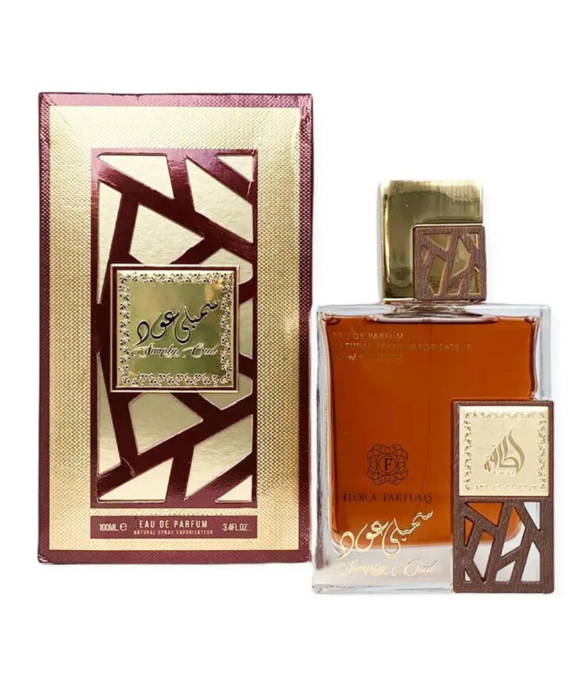 Lattafa Flora Parfums Simply Oud Eau De Parfum 100ml