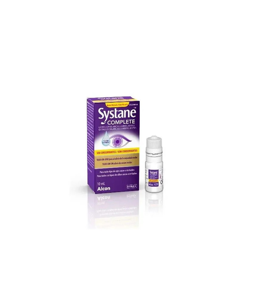 Systane Complete Gouttes Lubrifiantes Pour Les Yeux 10 ml
