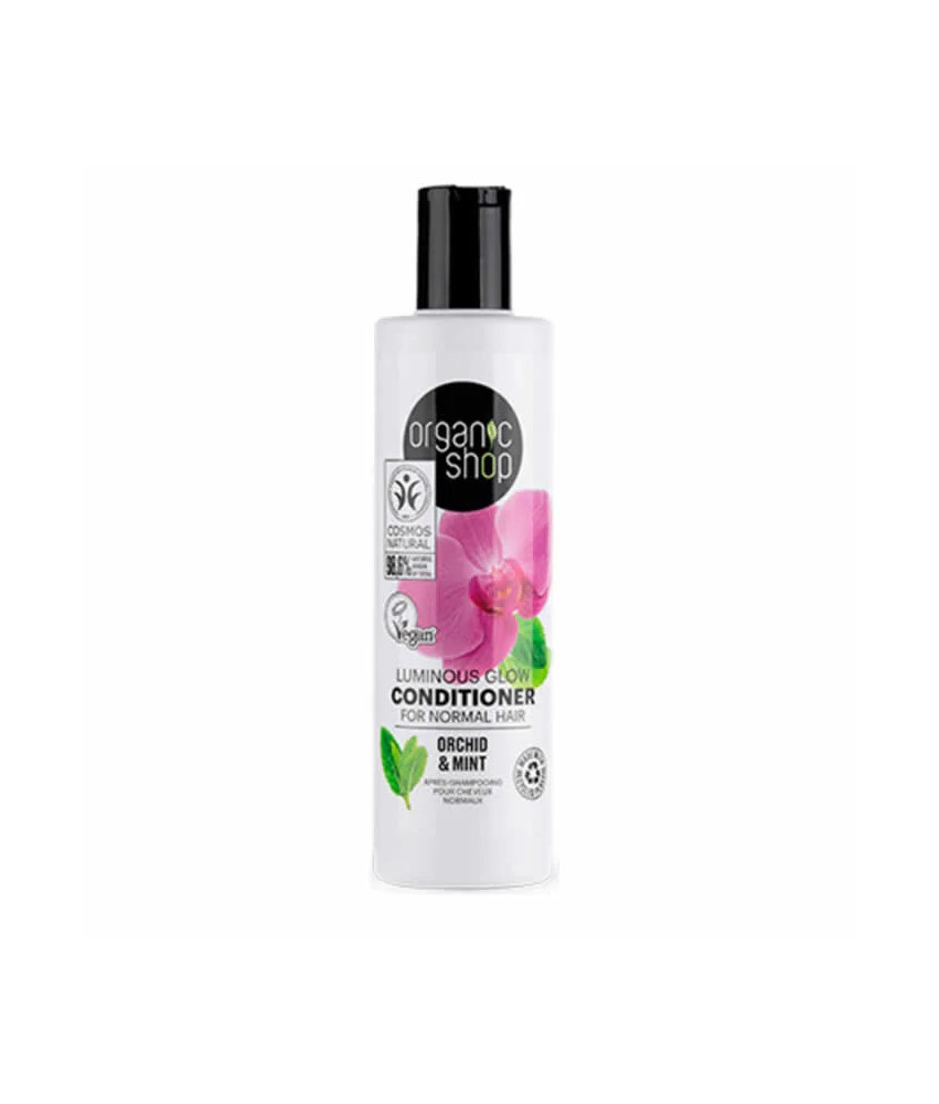 Organic Shop Luminous Glow Conditioner Orchid & Mint Normal Hair 280ml