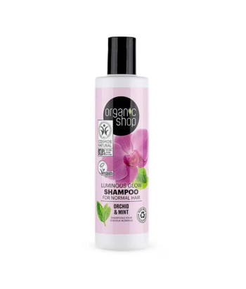 Organic Shop Natura Siberica Orchid y Mint Champu Cabello Normal 280ml