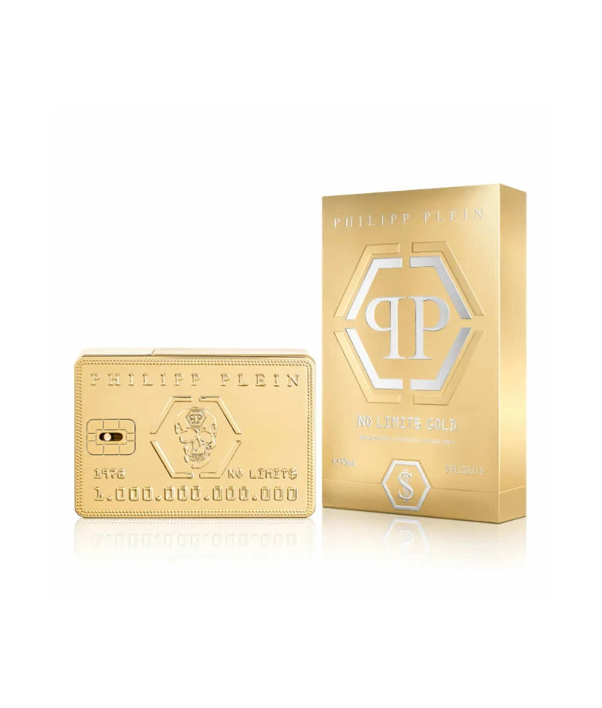 Philipp Plein No Limits Gold Eau De Parfum Vaporisateur 90ml