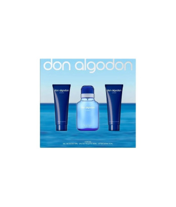 Don Algodón para Hombre Eau de Toilette Spray 100ml Set 3 Pieces