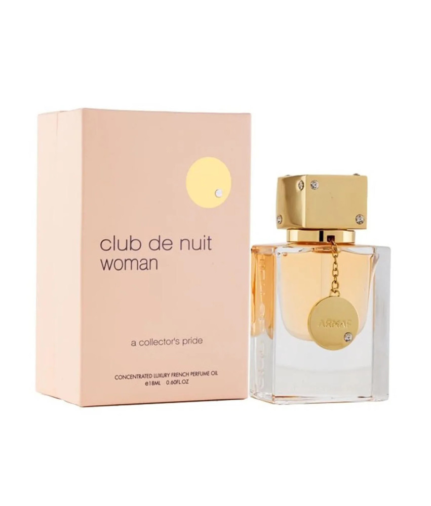 Armaf Club De Nuit Aceite Perfumado Concentrado For Woman Collectors Pride 18ml