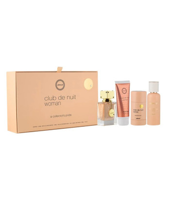 Armaf Club Denuit Woman Eau De Parfum 55un Spray Hair Mist 55ml Desodorante Stick 75ml Crema De Manos 50ml