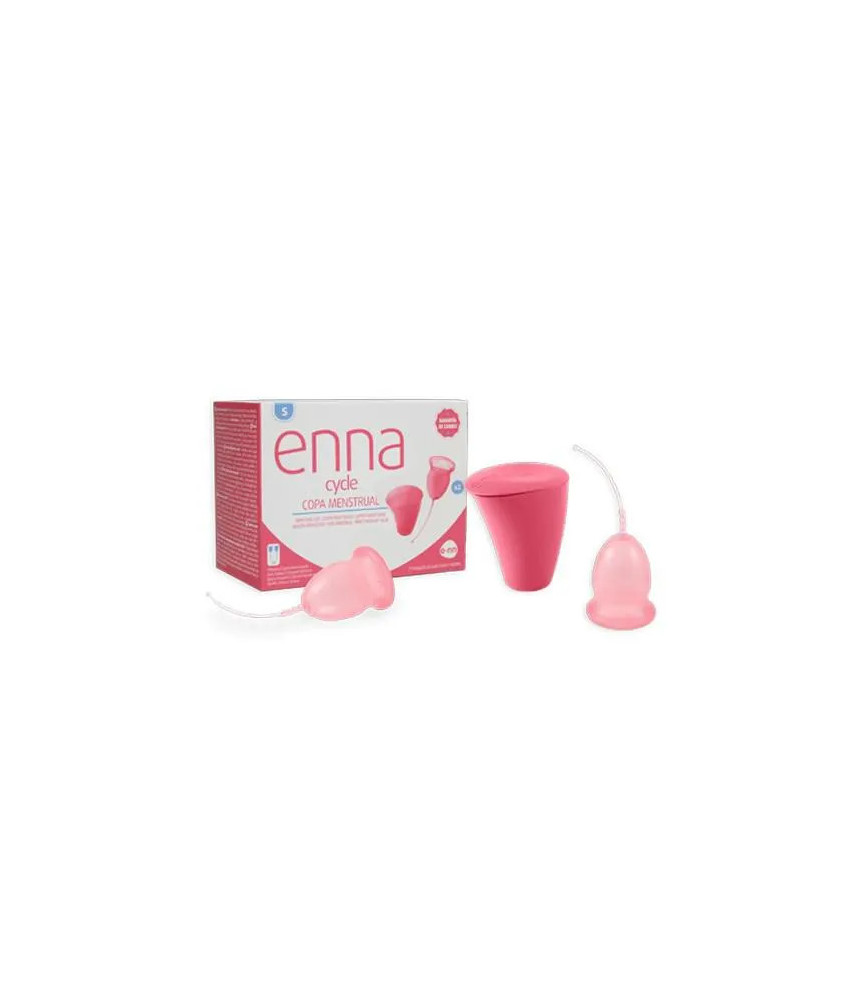 Enna Cycle Coupe Menstruelle Taille S 2 Tasses Stérilisateur